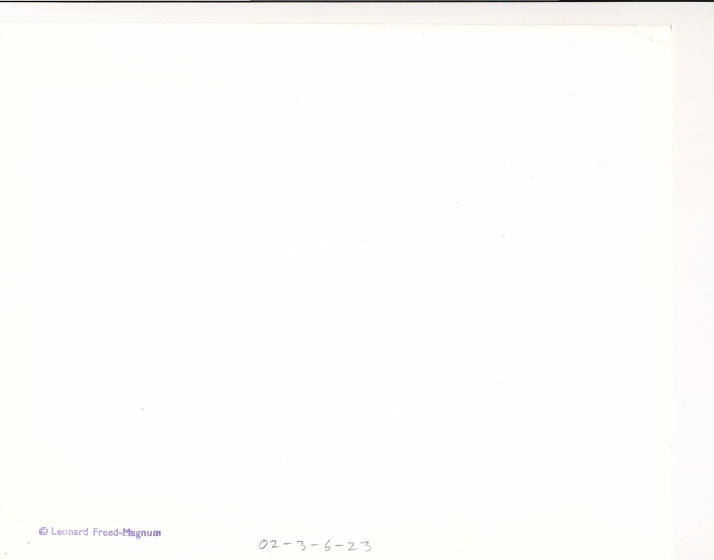 Leonard FREED photo photograhie époque cachet au dos étude nu