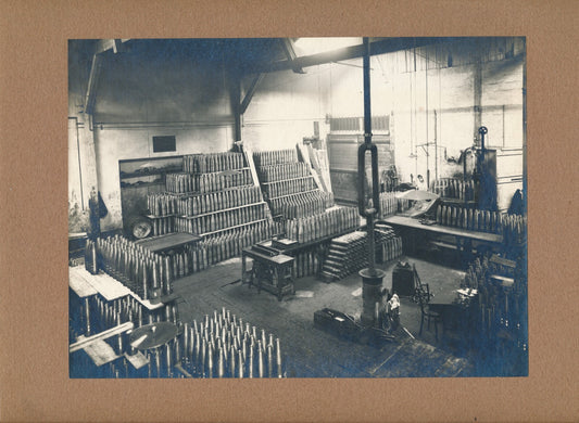 Usine d'obus guerre 1914 1918 militaria photo photographie