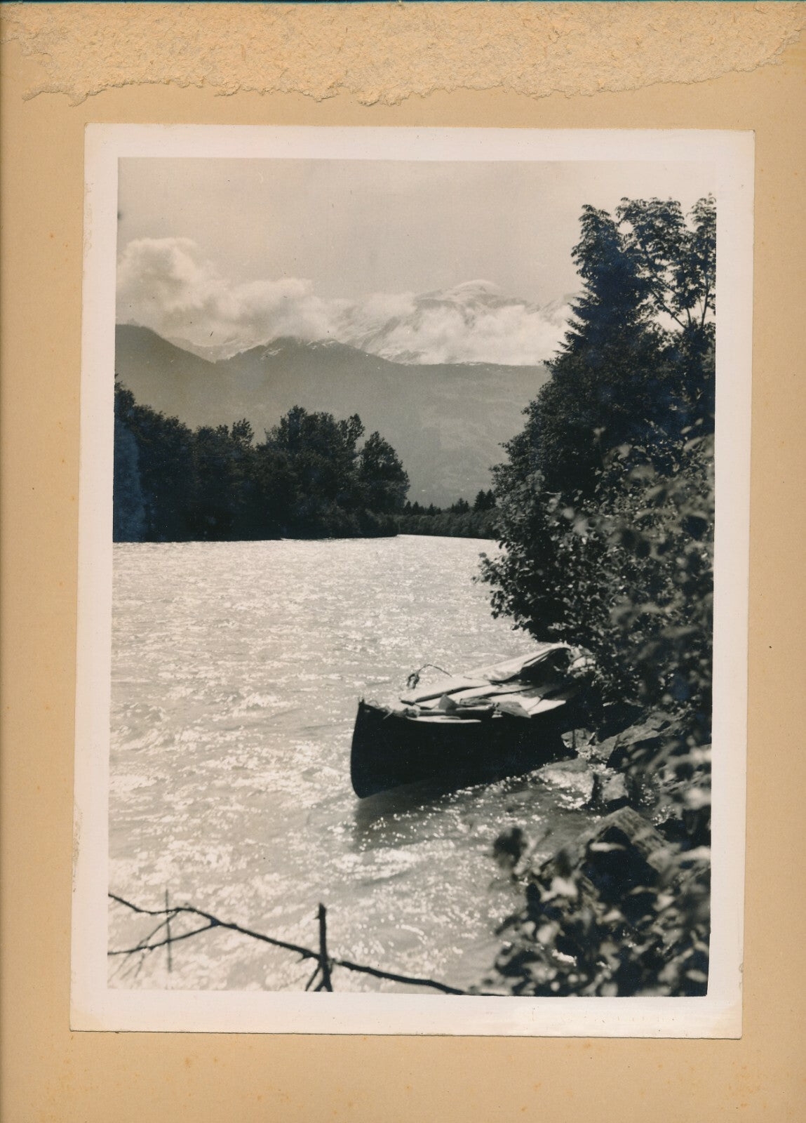 Arve Sallanches photo photographie photo argentique époque v. 1930 