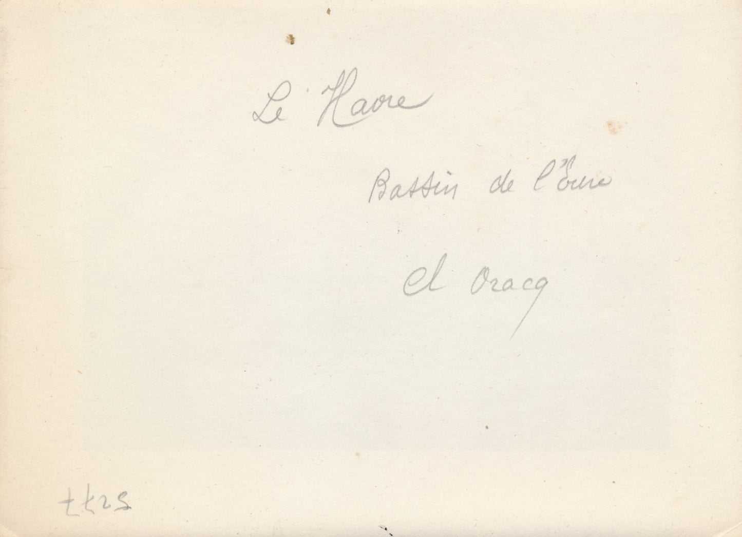 Le Havre port 1930 3 photo argentiques début années 1950 Eure Garonne