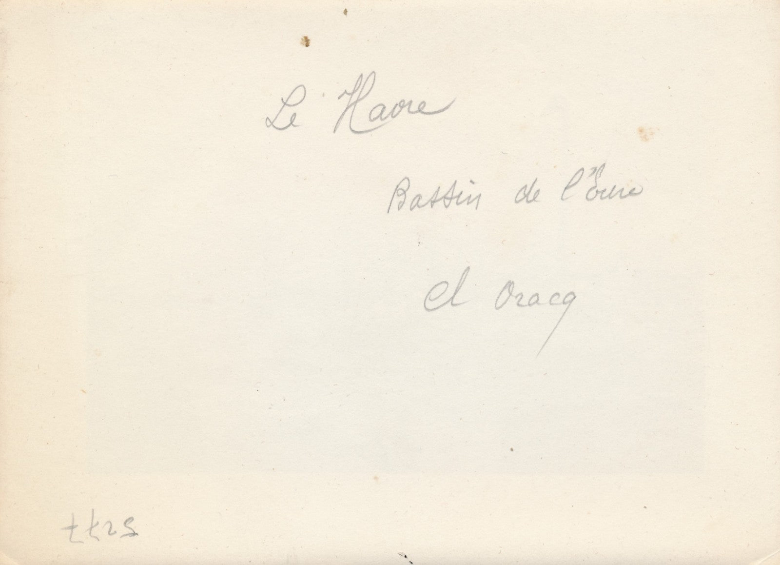 Le Havre port 1930 3 photo argentiques début années 1950 Eure Garonne