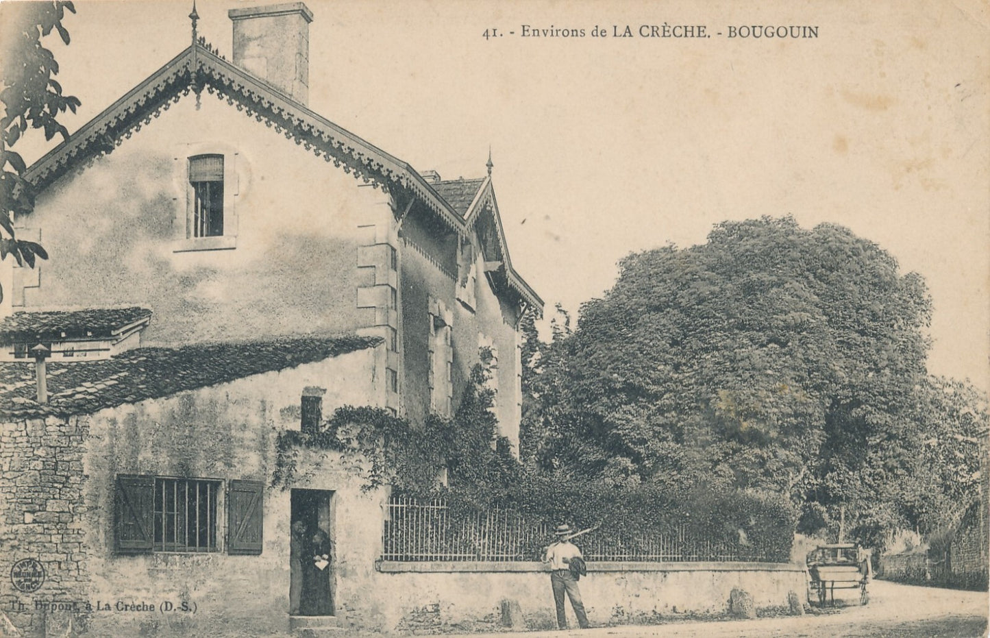 3 CPA La Crèche – Bourgouin 1 doublon