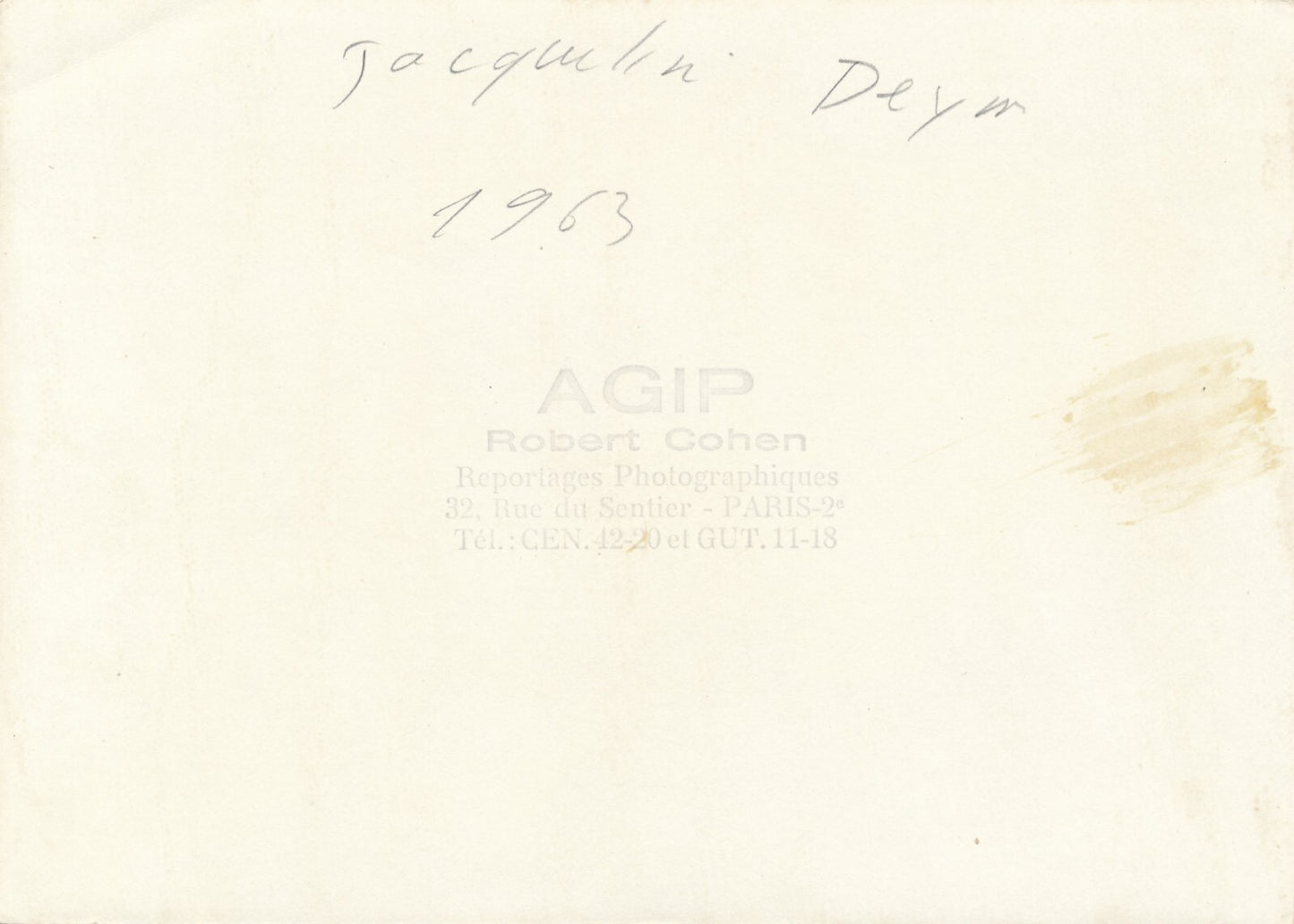 Jacqueline Georges DEYME 2 photos photographie époque beaux-arts Paris concours