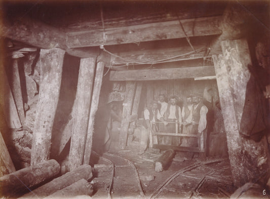 Attribution Charles MAINDRON travaux ligne de métro Paris v. 1900-1905 photo
