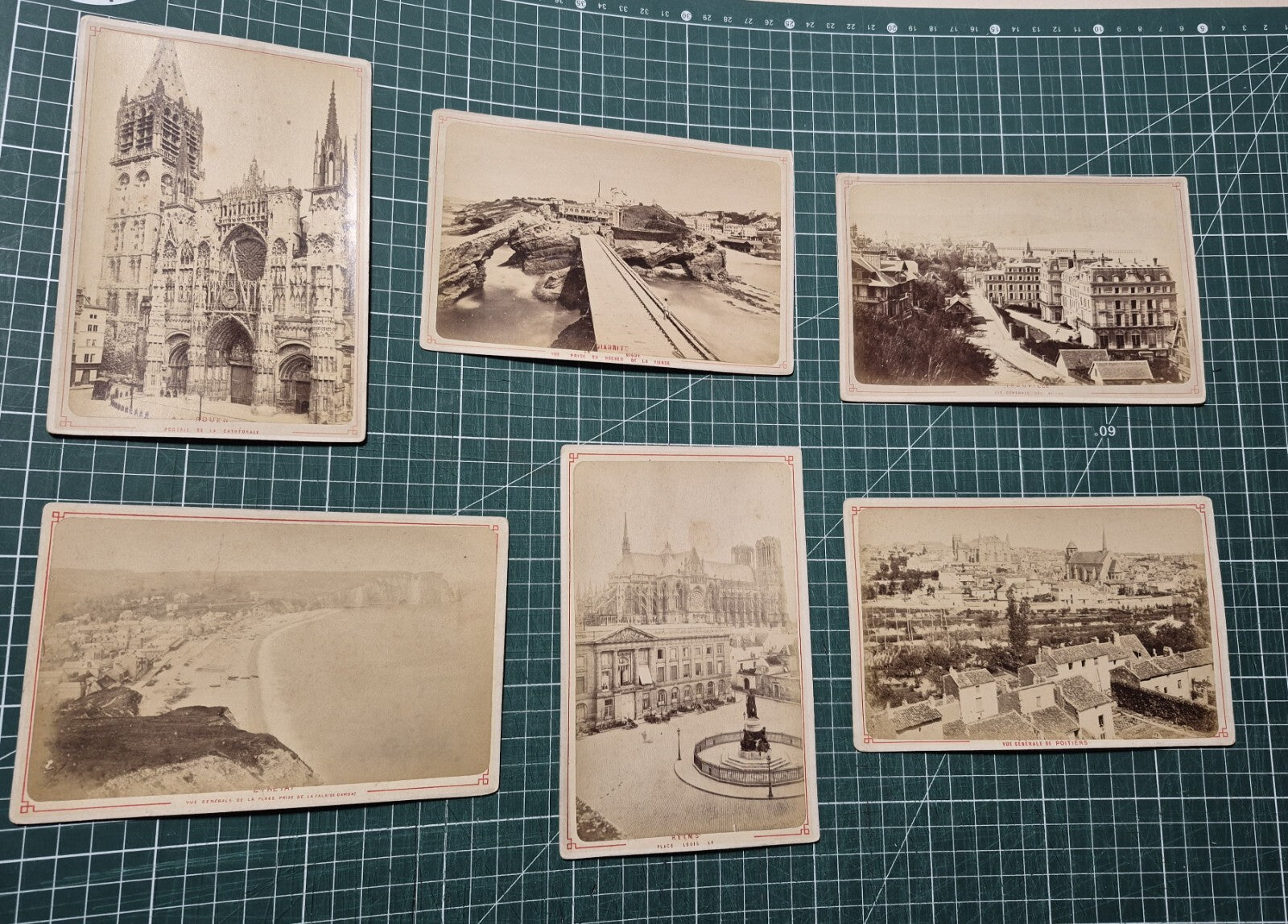 Paris régionalisme lot 50 photographie albumine format carte cabinet photo