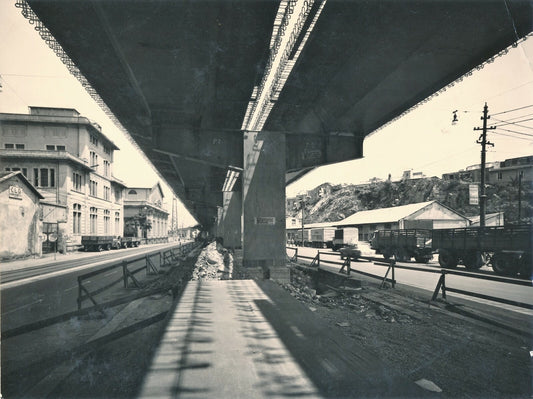pont architecture photo photographie Italie route construction argentique époque