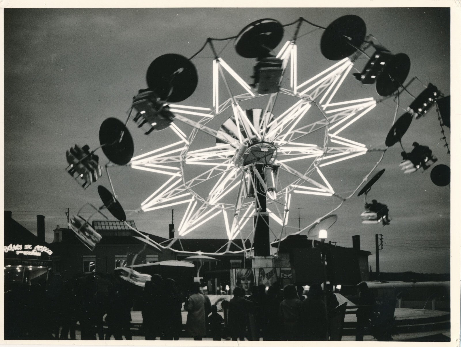 Fête foraine. Anonyme. Tirage argentique d’époque, 1 960-1 970 photo photographi