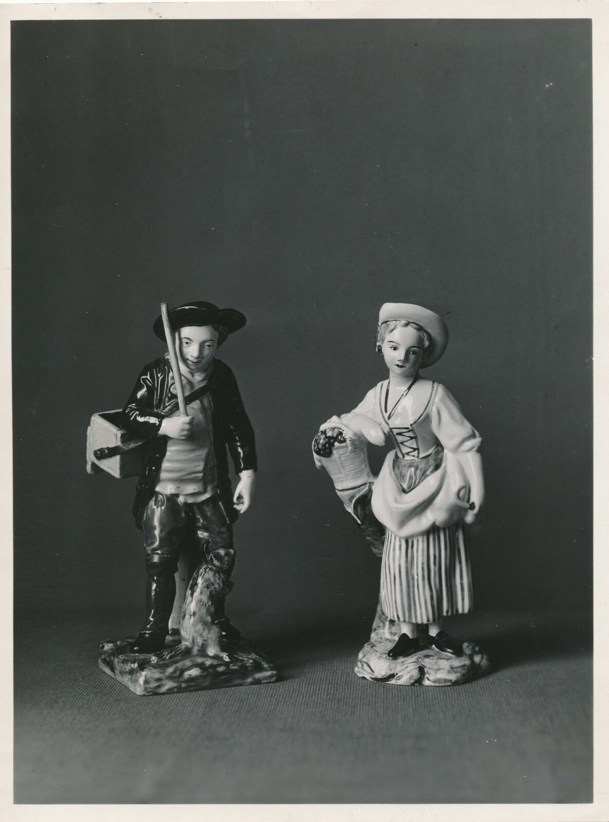 Laure Albin Guillot faïencerie Niderviller, statuettes 1934 3 photo photographie