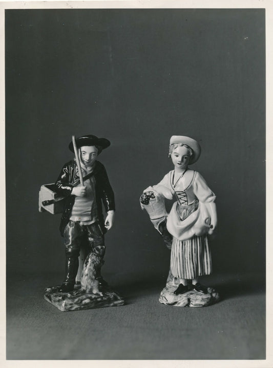 Laure Albin Guillot faïencerie Niderviller, statuettes 1934 3 photo photographie