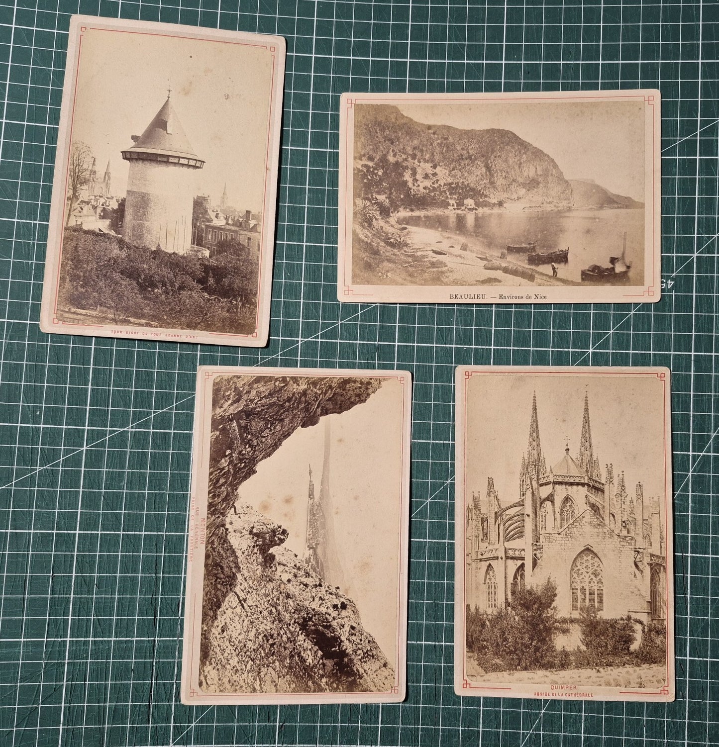 Paris régionalisme lot 50 photographie albumine format carte cabinet photo