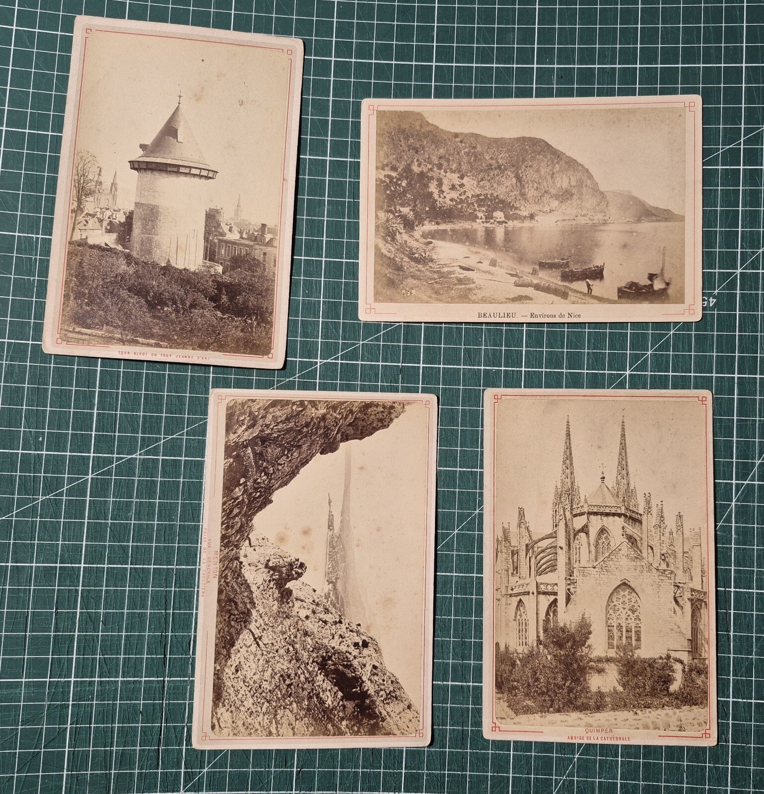 Paris régionalisme lot 50 photographie albumine format carte cabinet photo