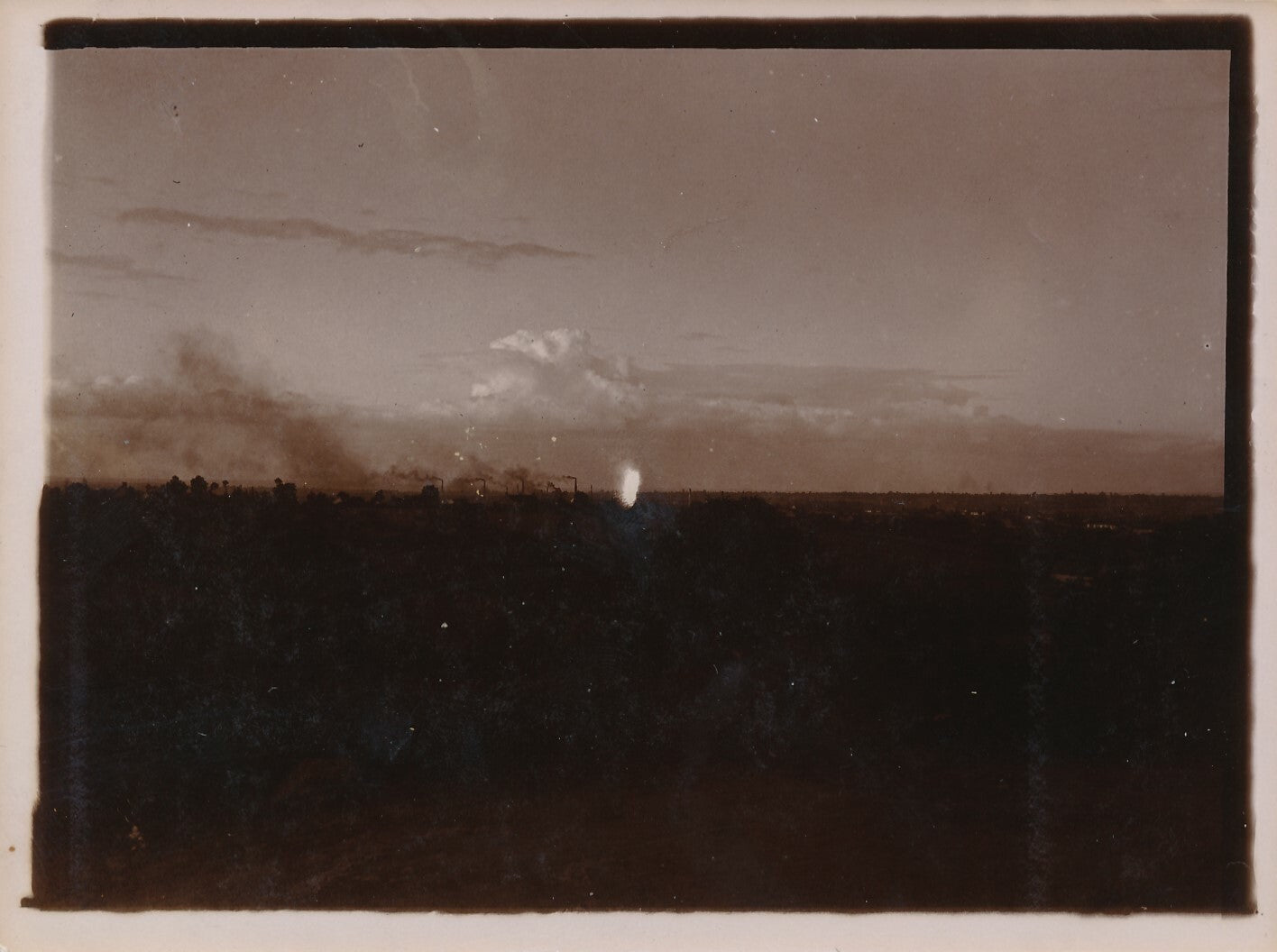 étude de nuages 3 tirages aristotypes vers 1910 époque photo photographie