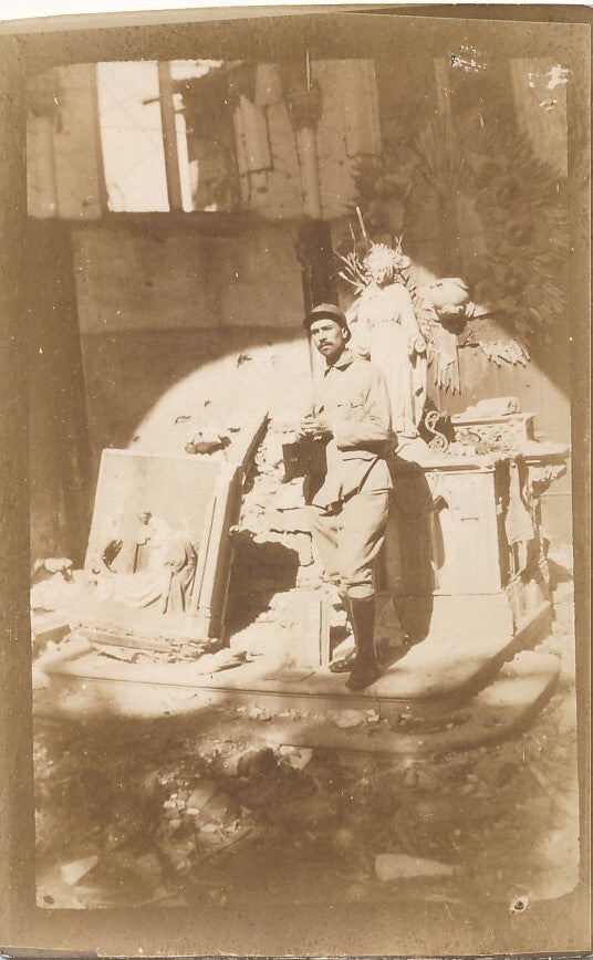 Neuvillers Meurthe Moselle 1917 militaria 8 photos boyau caillebotti spahis