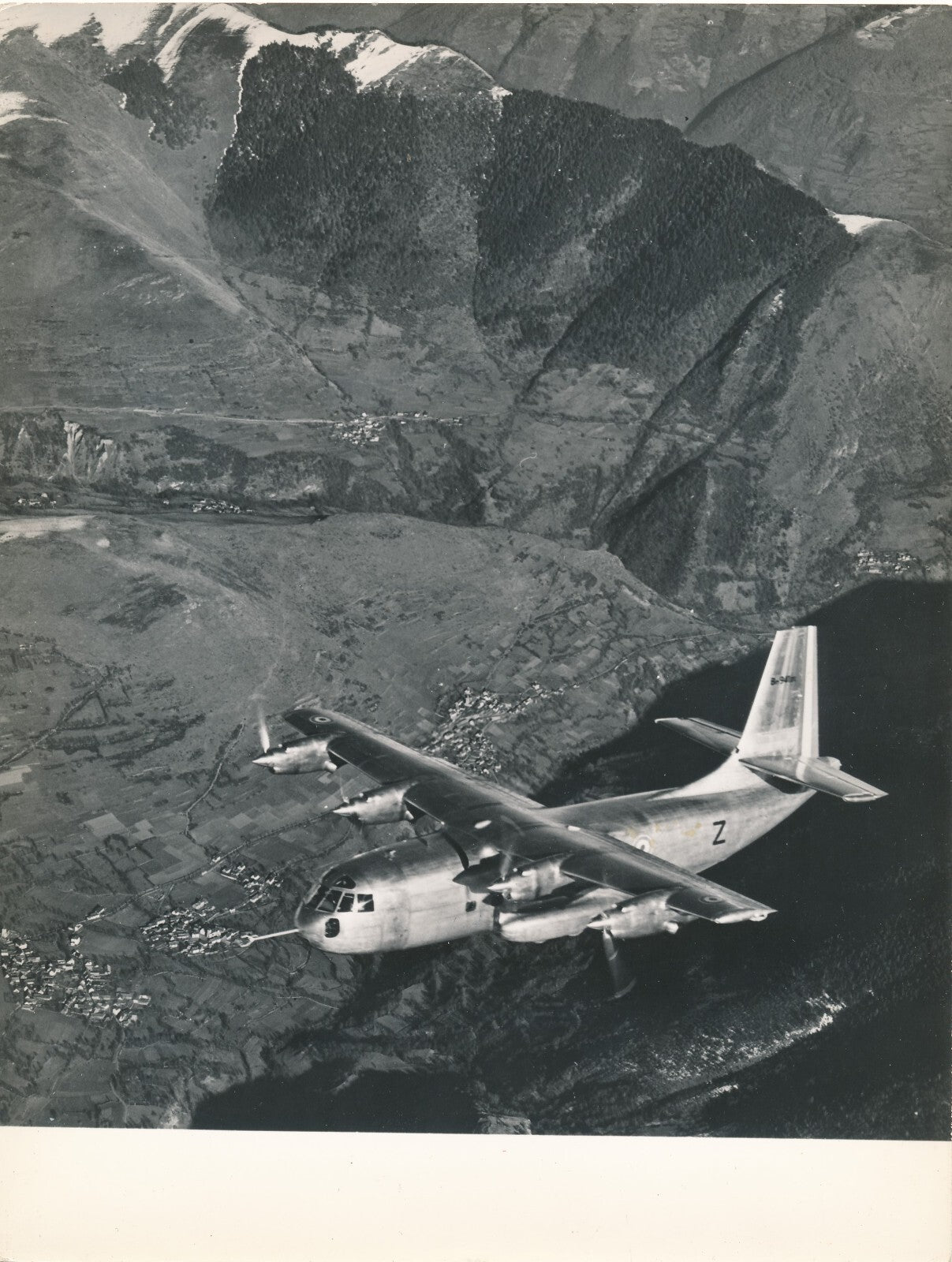 Jean Dieuzaide Yan 2 photos aérienne avion armée air photographie montagne