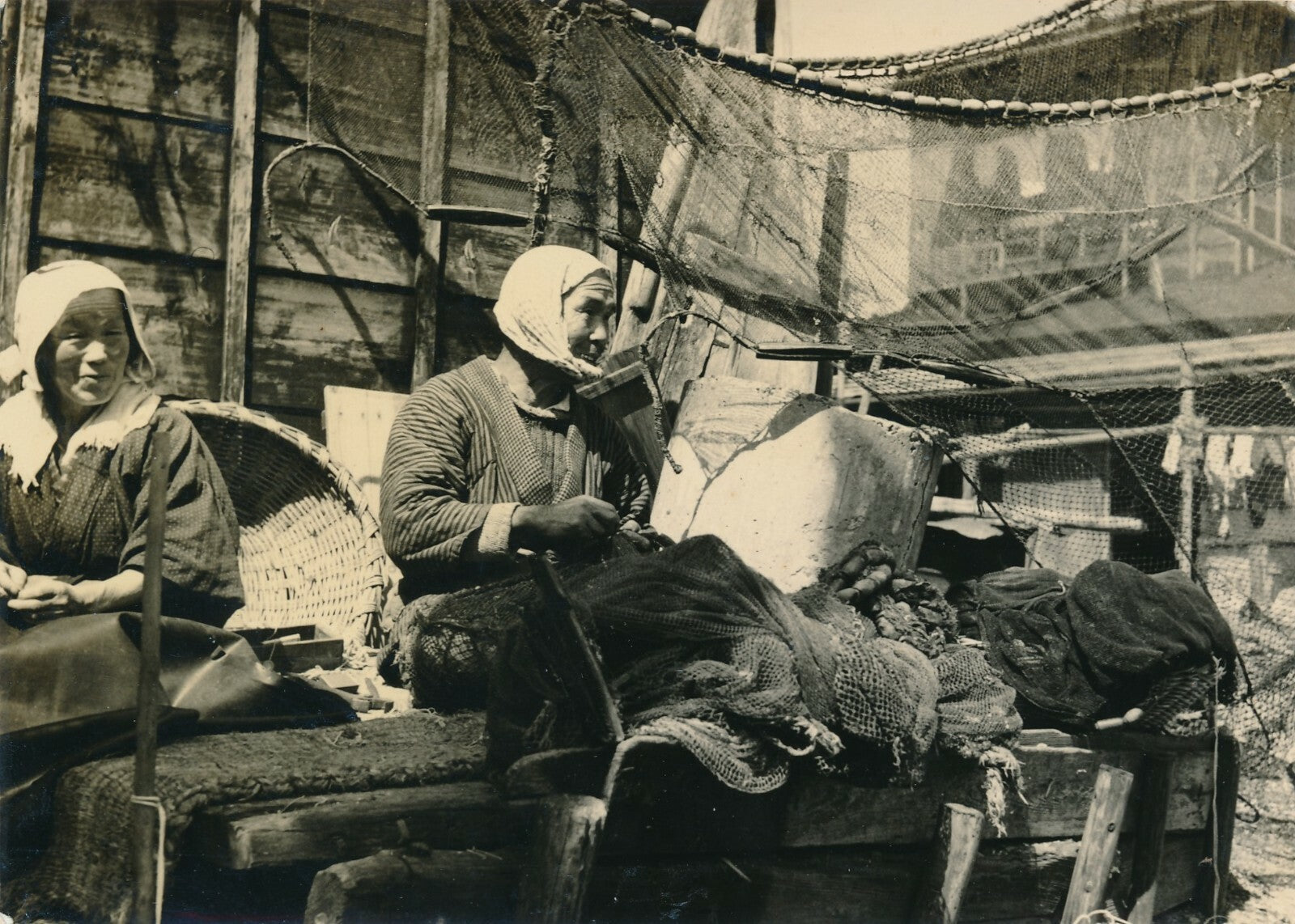 Marchande poisson Japon photo photographie snapshot