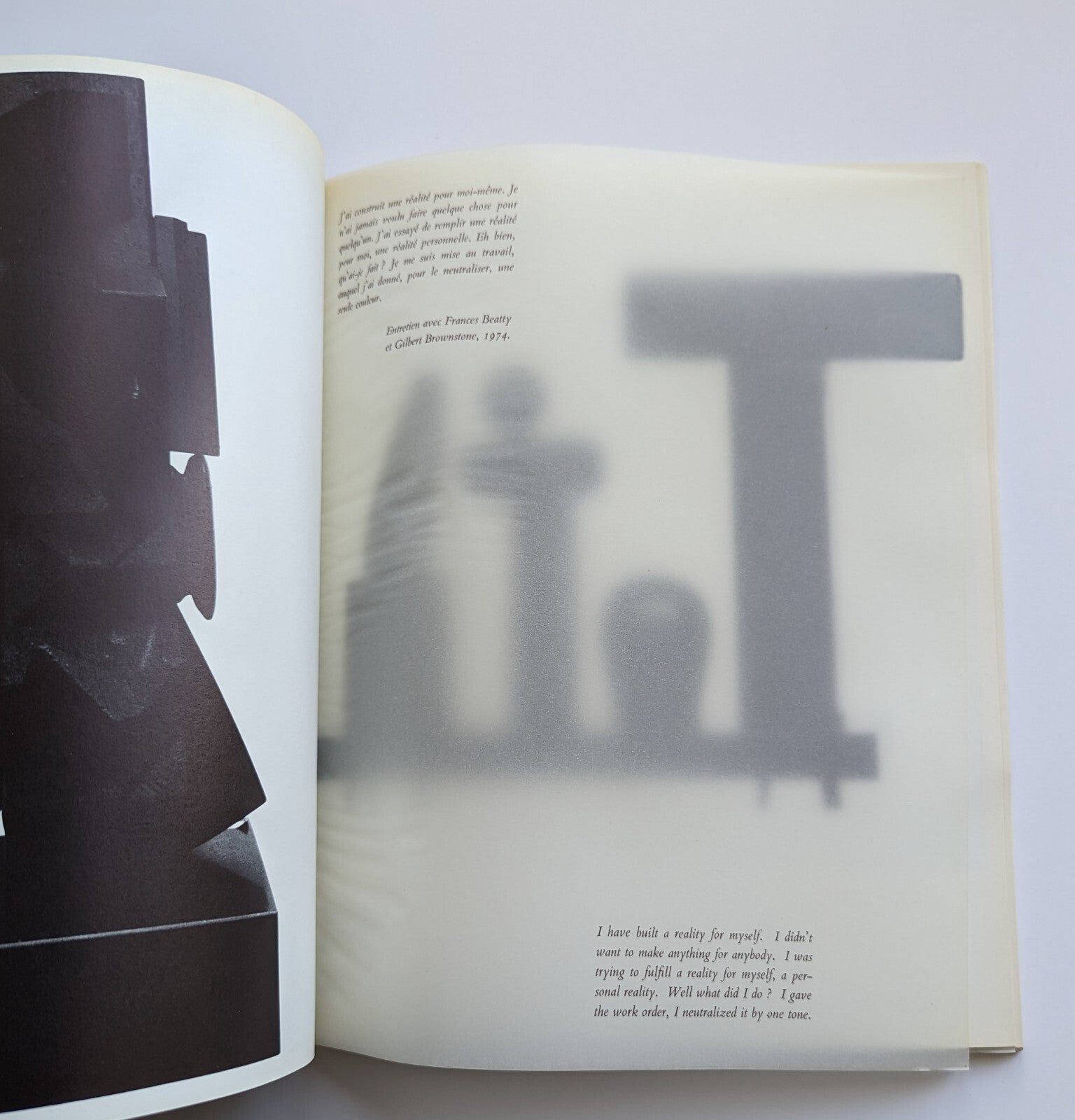 Louise NEVELSON catalogue exposition CNAC et photo, invitation, flyer 1974