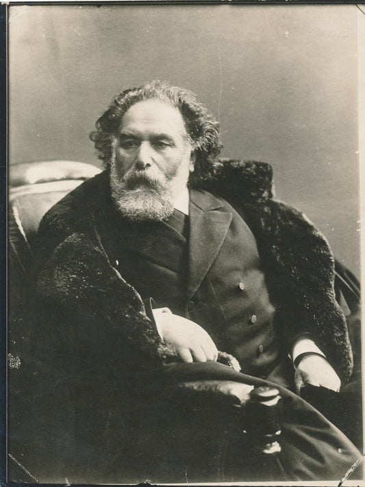 Photo photographie peintre russe Arkhip KOUÏNDJI  argentique contretype époque