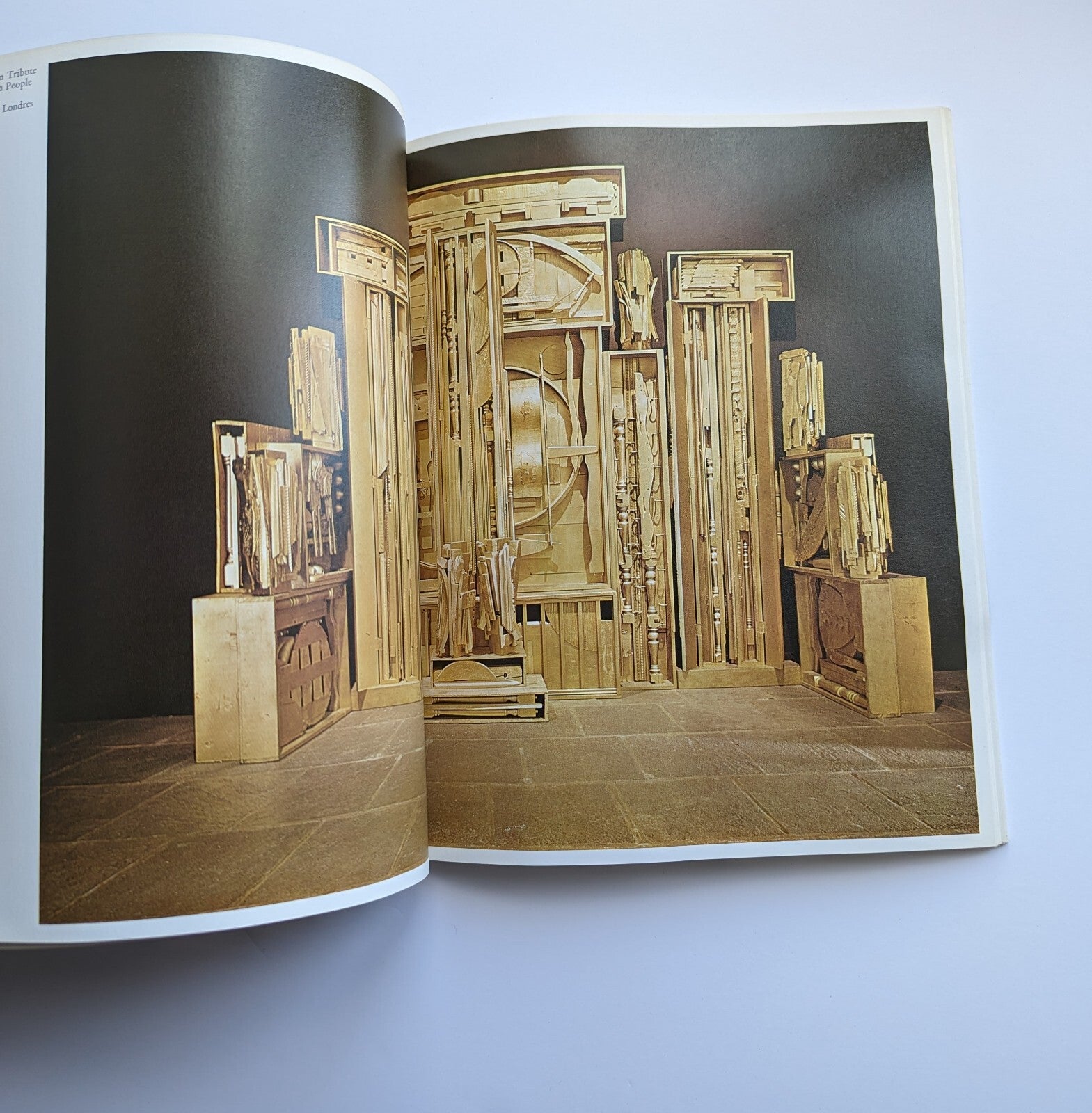 Louise NEVELSON catalogue exposition CNAC et photo, invitation, flyer 1974
