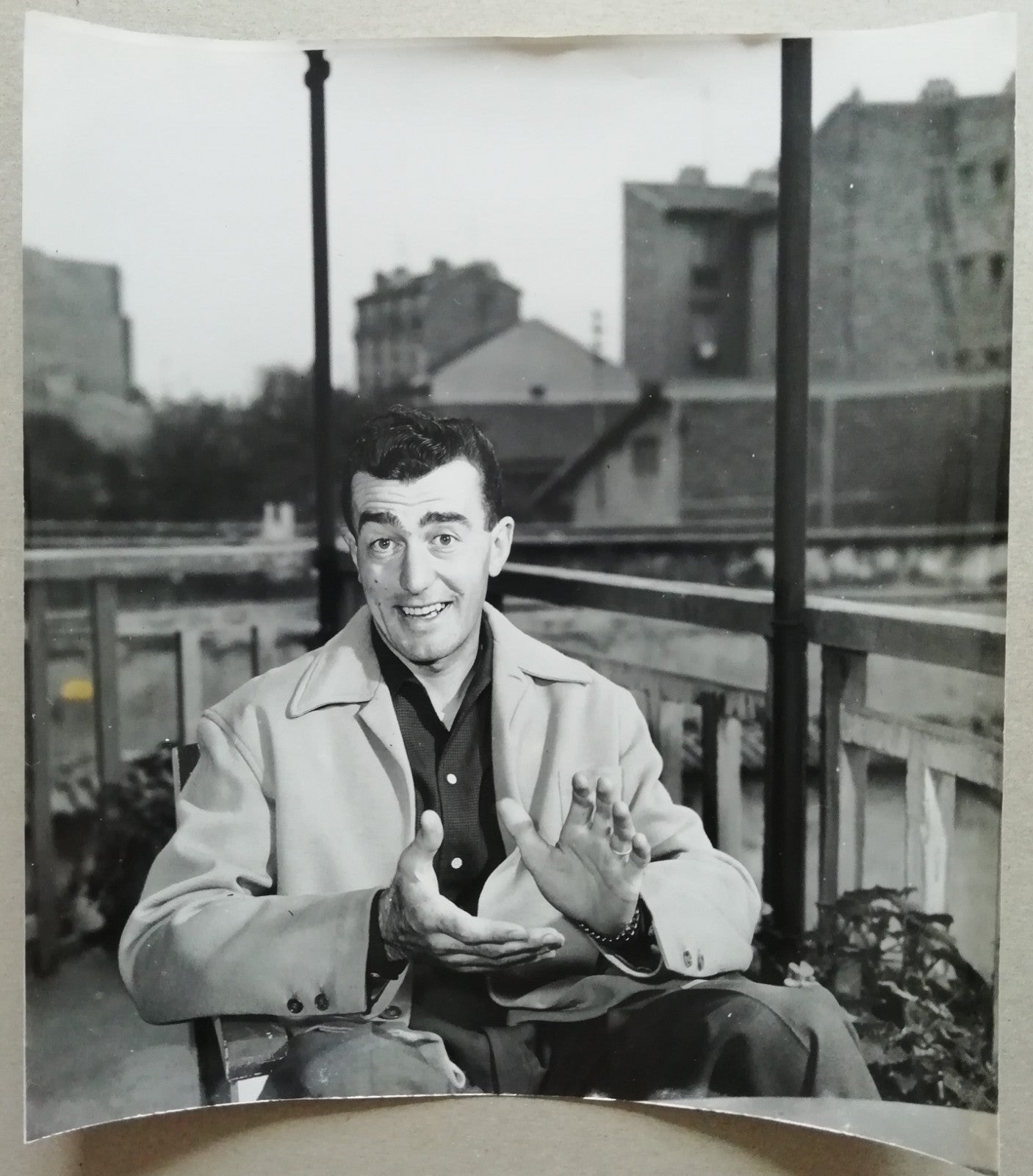 Louison BOBET cyclisme photographie époque v. 1954 photo sport