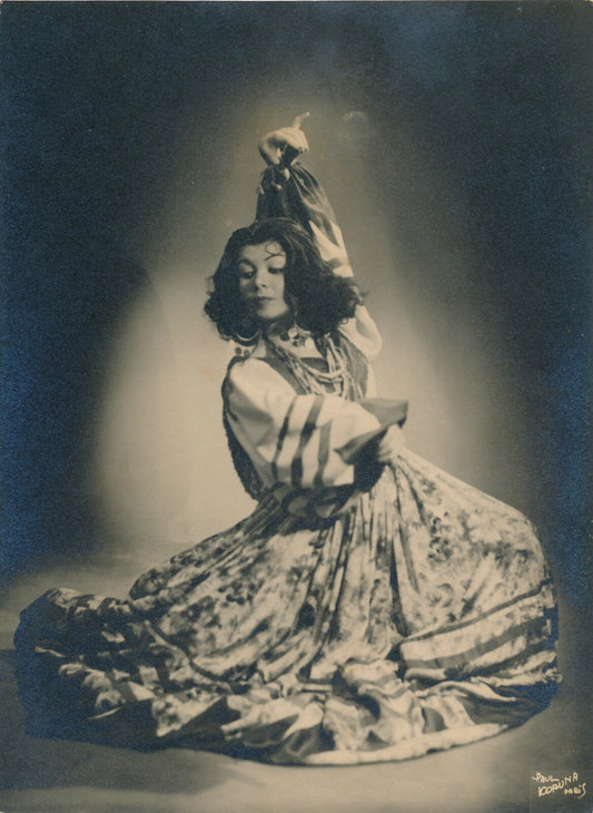 Paul KORUNA danse photo photographie danseuse tirage époque v. 1940