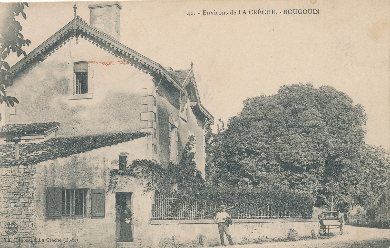 3 CPA La Crèche – Bourgouin 1 doublon