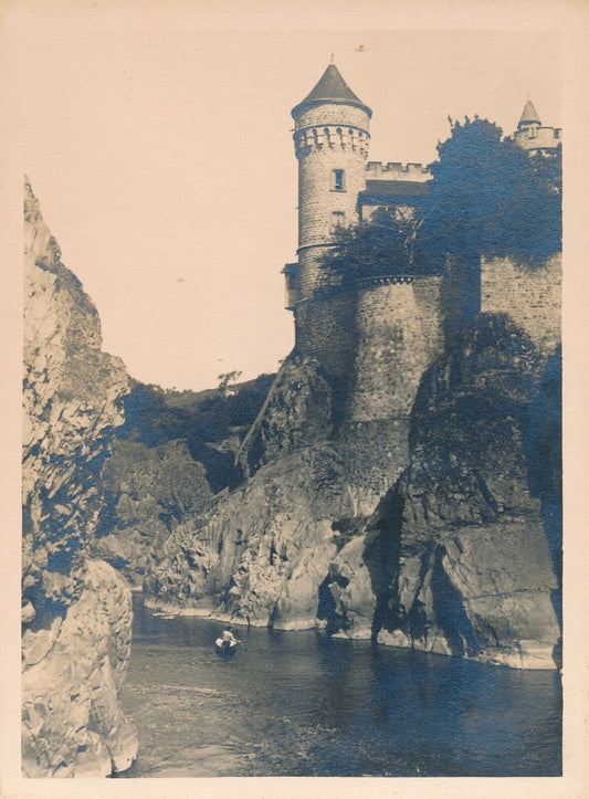Saint Priest La Roche Loire photo photographie tirage argentique époque v. 1930