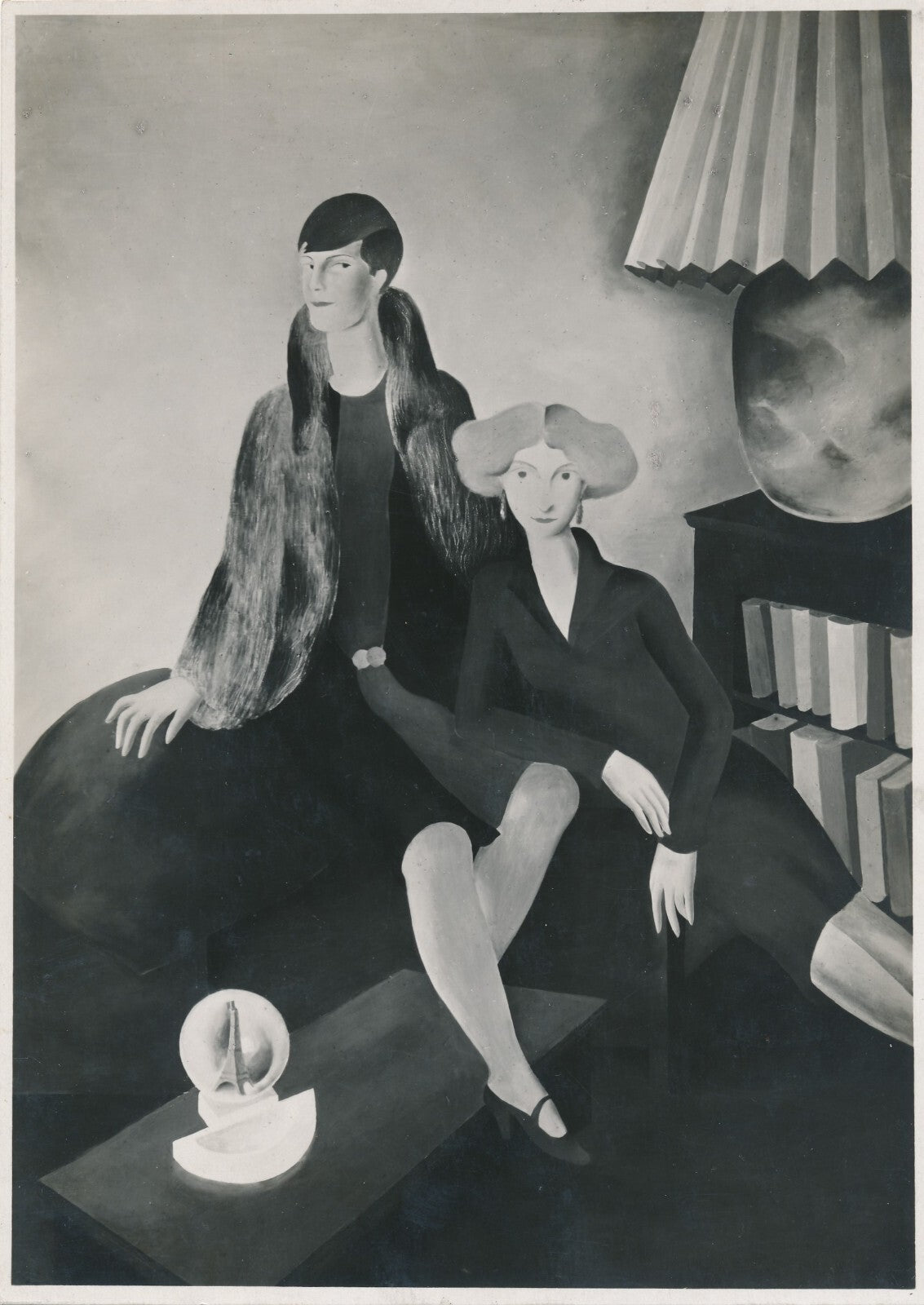 Jean JANIN peintre suisse 5 photo photographie v. 1928 Vaux 1 décicacée signée