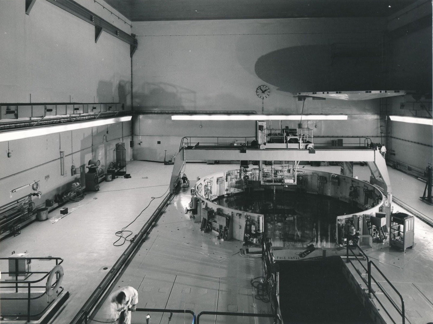 photo Nucléaire Cadarache Bouches-du-Rhône Pégase argentique époque Jahan