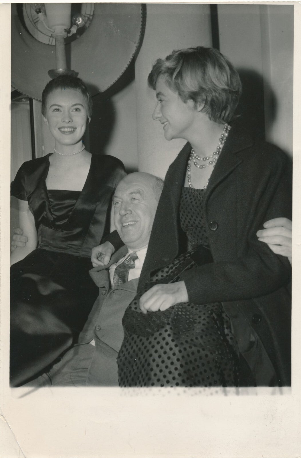 Otto Preminger Jean Seberg Françoise Sagan photo photographie cinéma