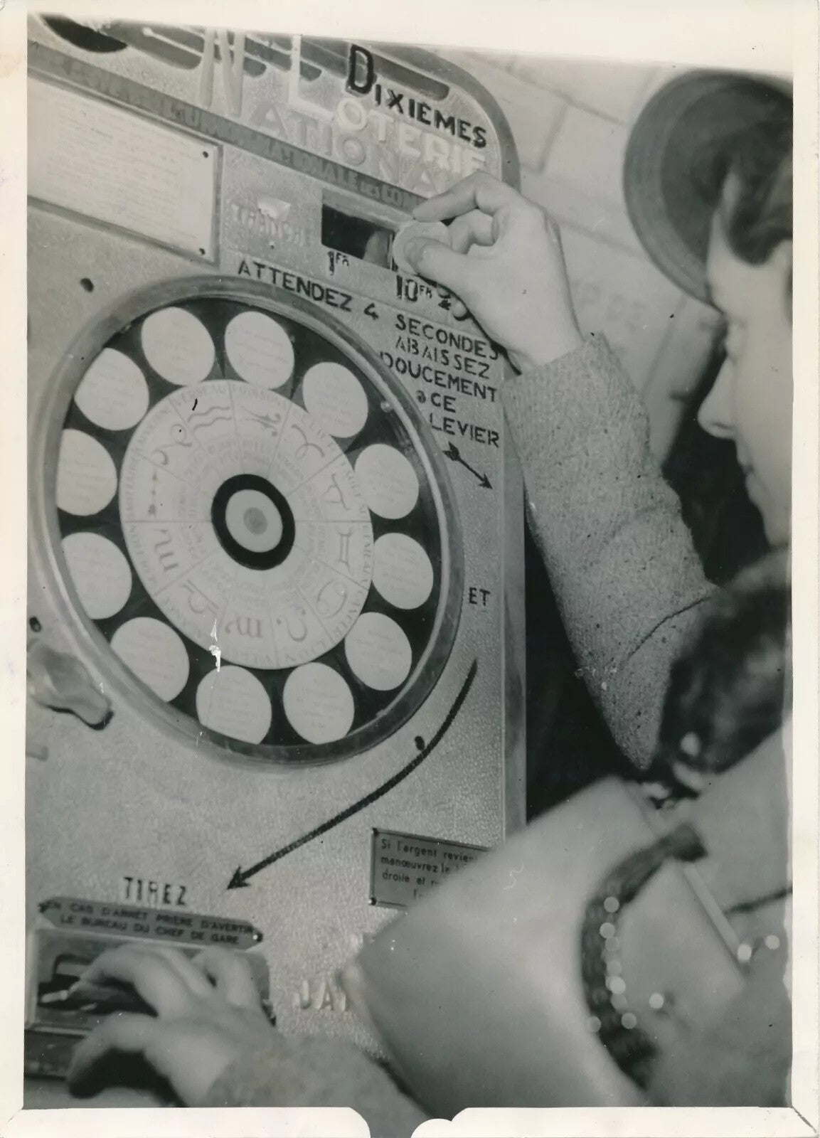 Loterie nationale 11 photo photographie v. 1930-40 belle documentation