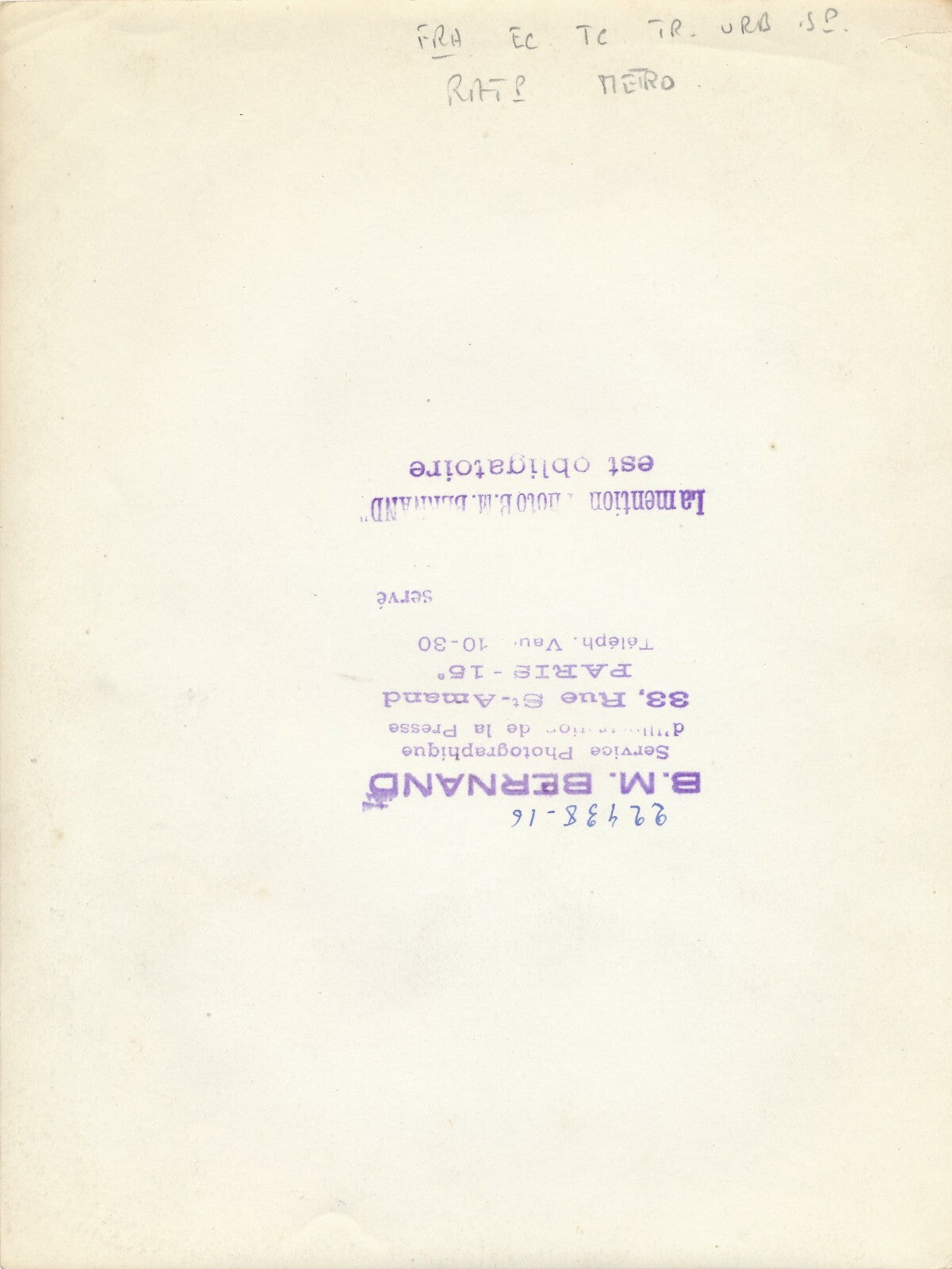 lavage lignes de métro RATP photo photographie v. 1945 wagons