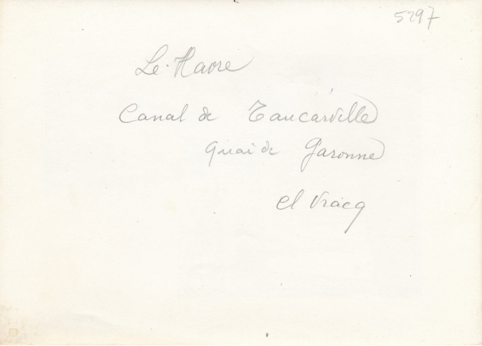 Le Havre port 1930 3 photo argentiques début années 1950 Eure Garonne