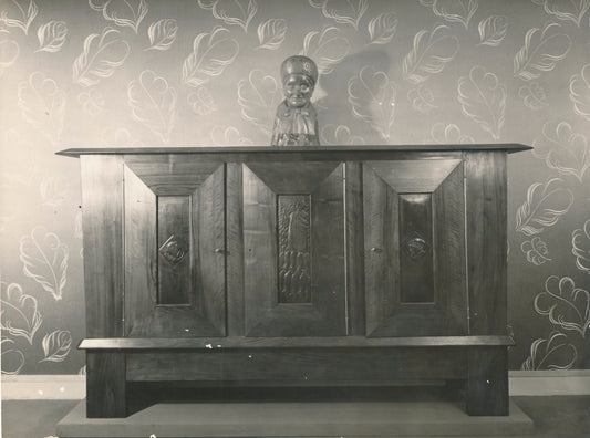 Intérieur Art déco buffet photographie argentique époque Att. G. Martin c. 1930