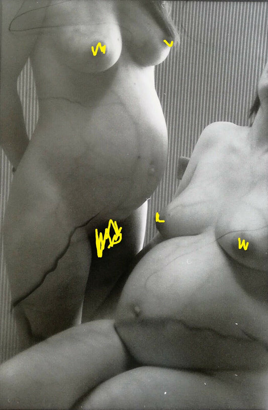 Etude femmes n° 2 photographie argentique époque v. 1980 curiosa