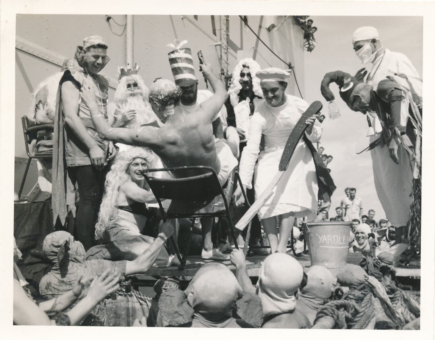 Militaria Royal Navy 3 snapshots Angleterre ET appontage photo