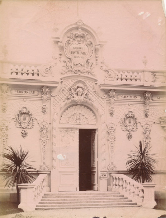 Pavillon Pastellistes Français exposition universelle Paris architecture photo