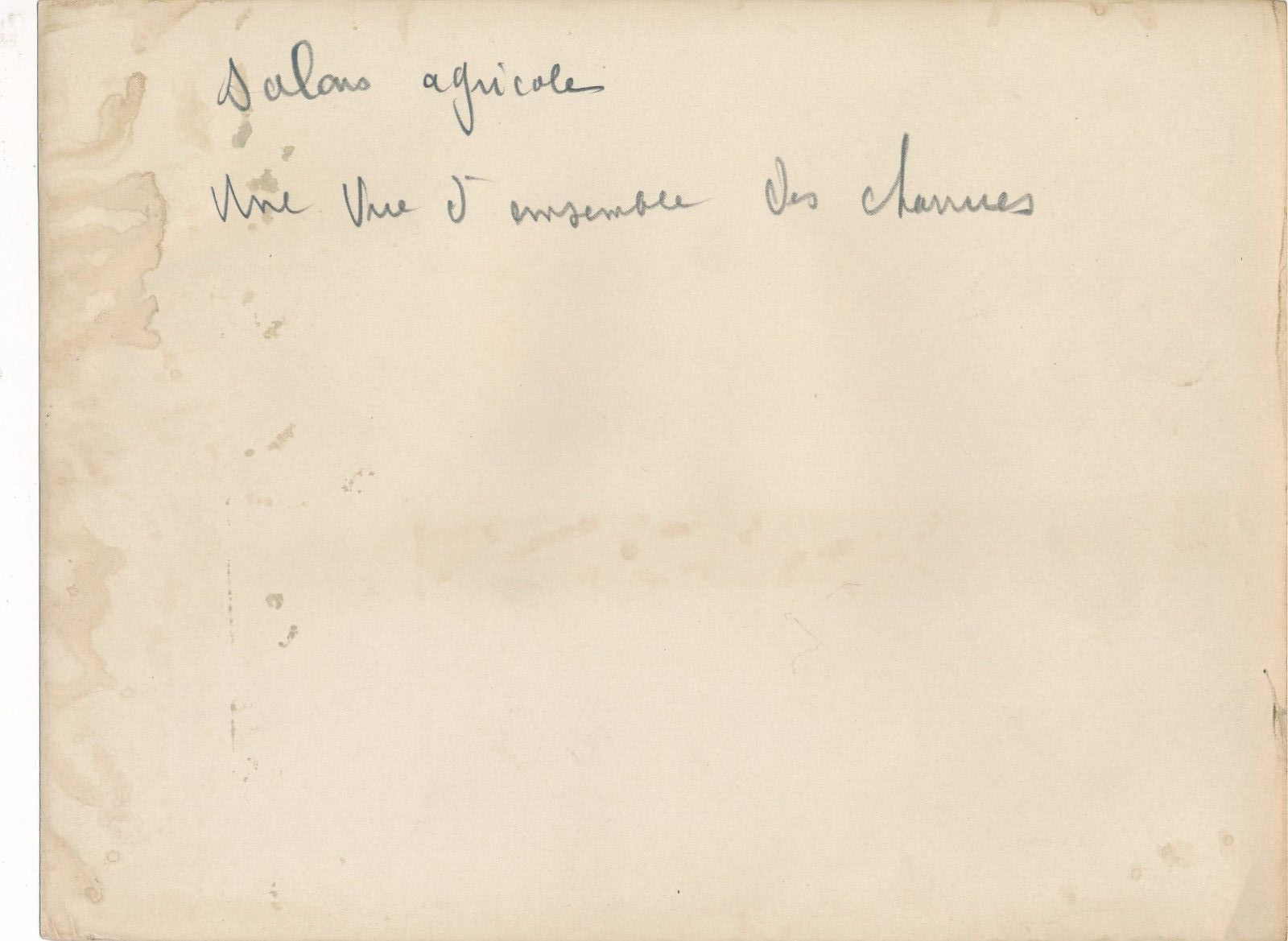 Salon agriculture photo photographie machine Derot Fils  v. 1930