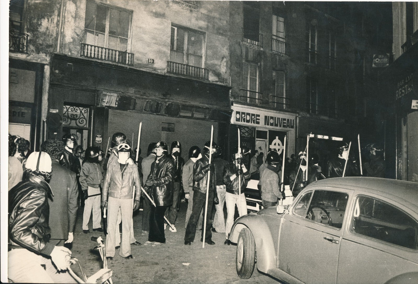 Göksin SIPAHIOGLU Ordre Nouveau extrême droite gauchisme photo photographie