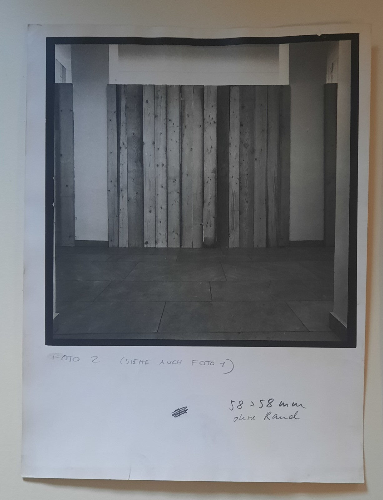 Allemagne, exposition art Dortmund, vers 1972 2 photos époque avant-garde