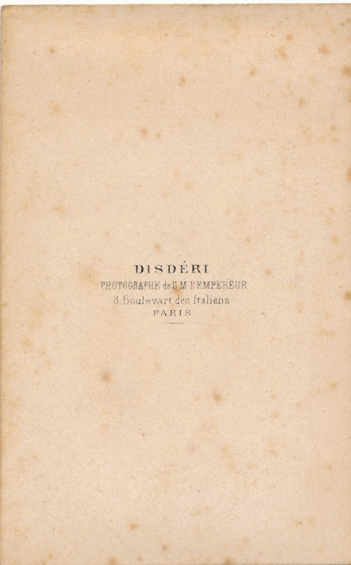Carte de visite mosaïque personnalités photographie empereur Empire Napoélon III