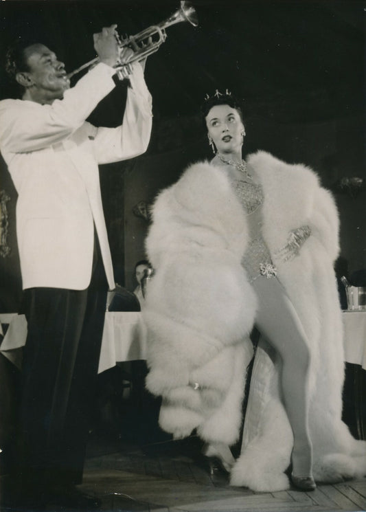 Ludmila TCHERINA La Fille de Mata Hari 1954 photo photographie mode robe cinéma