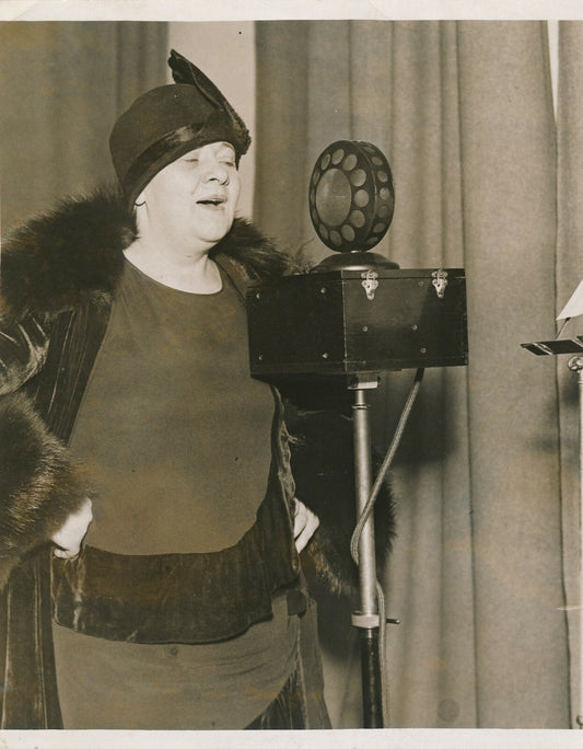 Sophie TUCKER (1887-1966) chanteuse humoriste actrice 1928 photo photographie