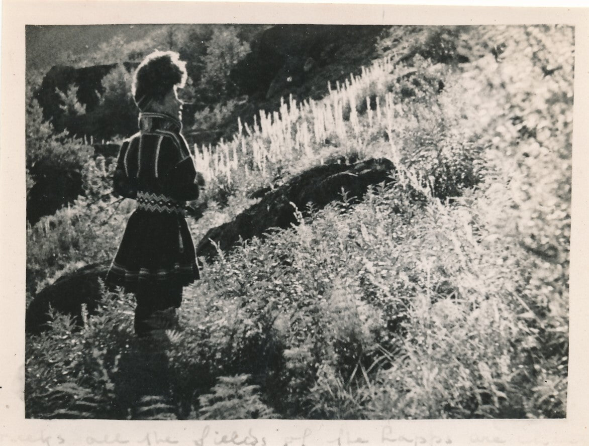 Laponie 3 photo photographie époque avec négatifs visage enfant