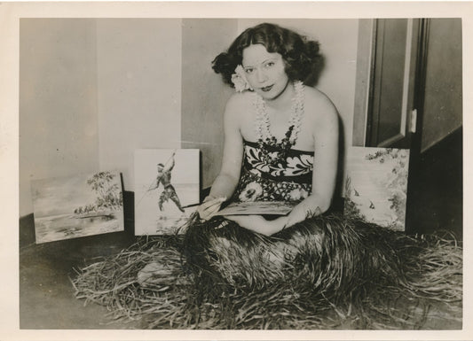 Fille Henry Cornette de Saint-Cyr peintre atelier photo photographie époque