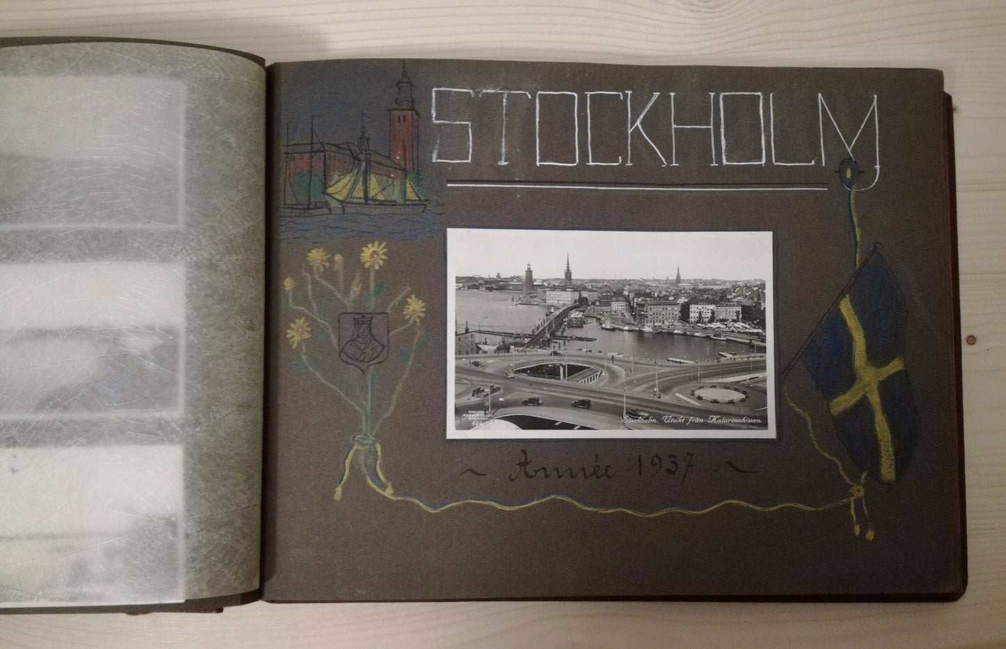 album photo année 1937 dessins enfant plus  200 photos Danemark Suede Allemagne