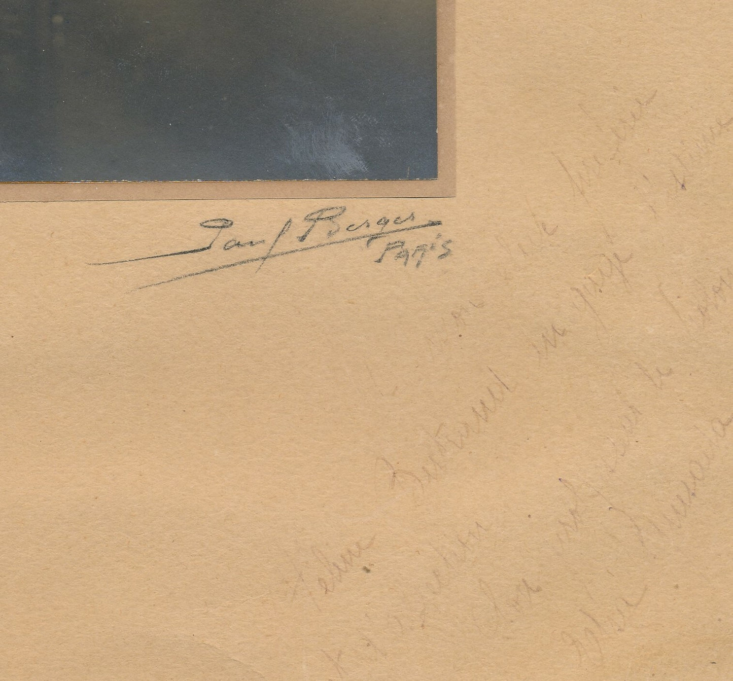 Elsa QUESADA violoniste Colombie photographie dédicacée signée Paul 