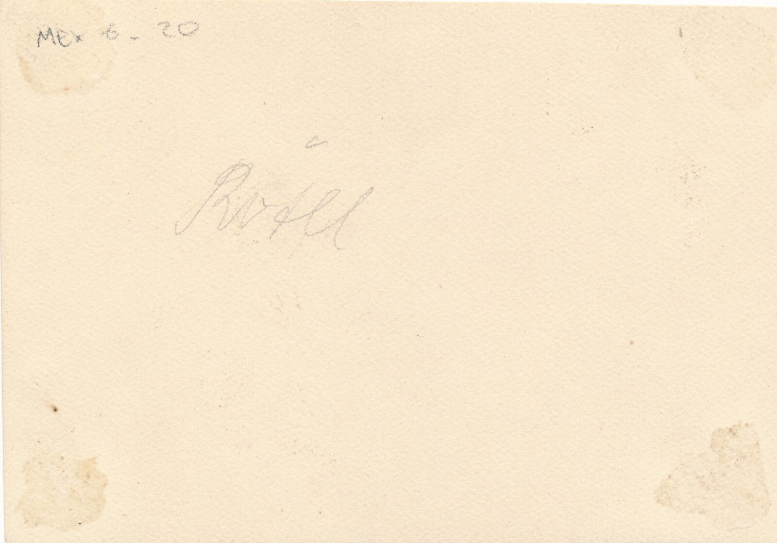 Paysage du Mexique (?) Anonyme. Tirage argentique, vers 1920 10,2 x 14,7 cm