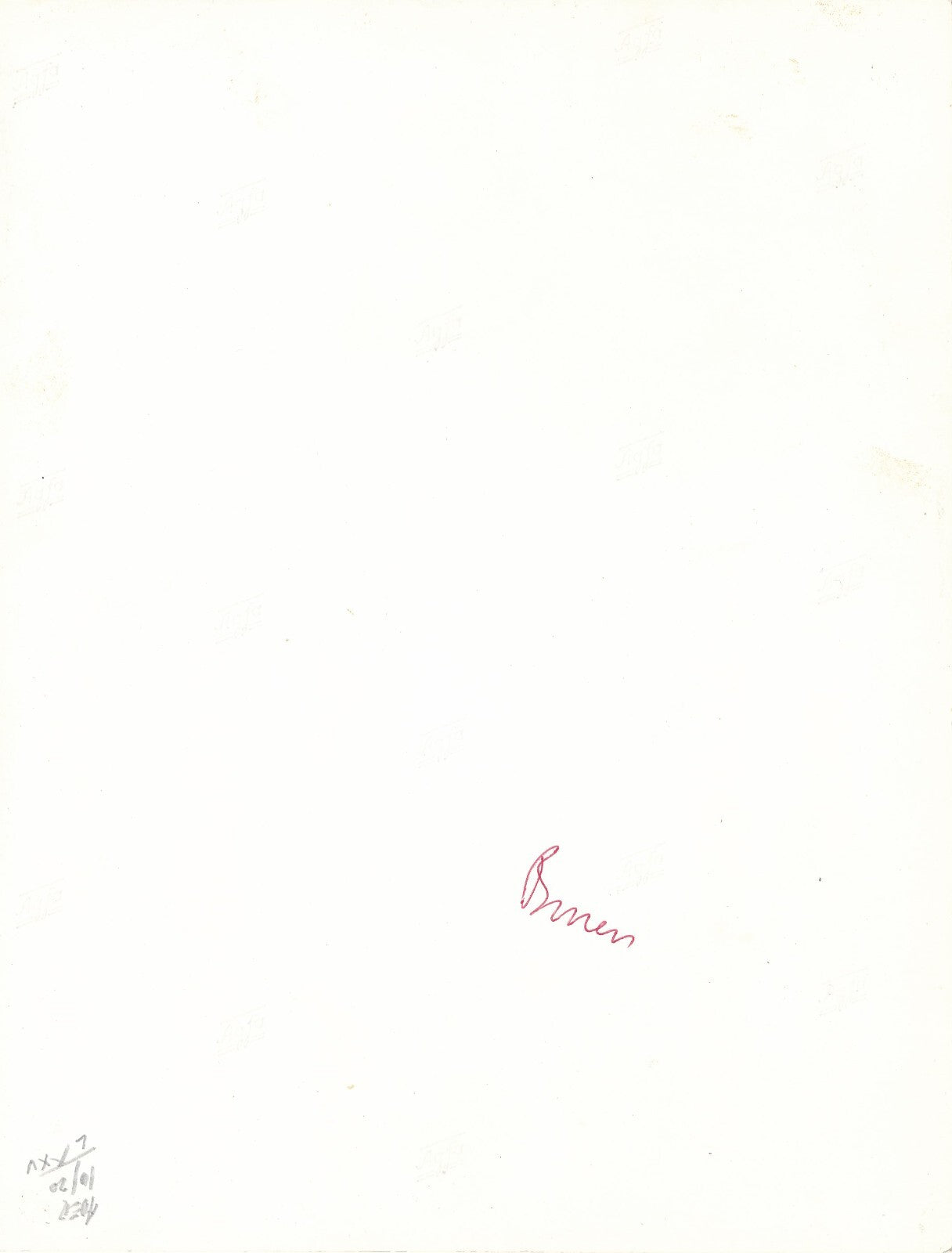 Daniel Buren Anonyme Tirage argentique d’époque photo photographie