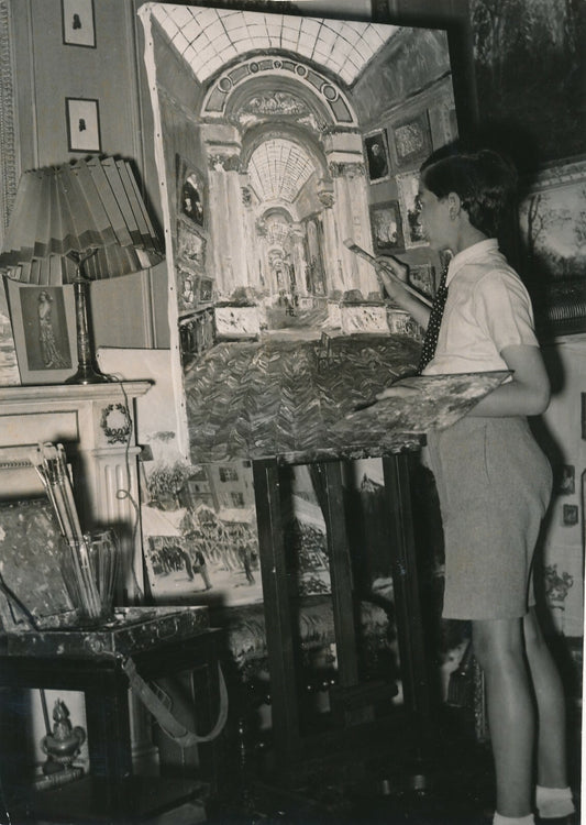 Gérard SINGER (1929-2007), peintre 2 photo photographie très très jeune !