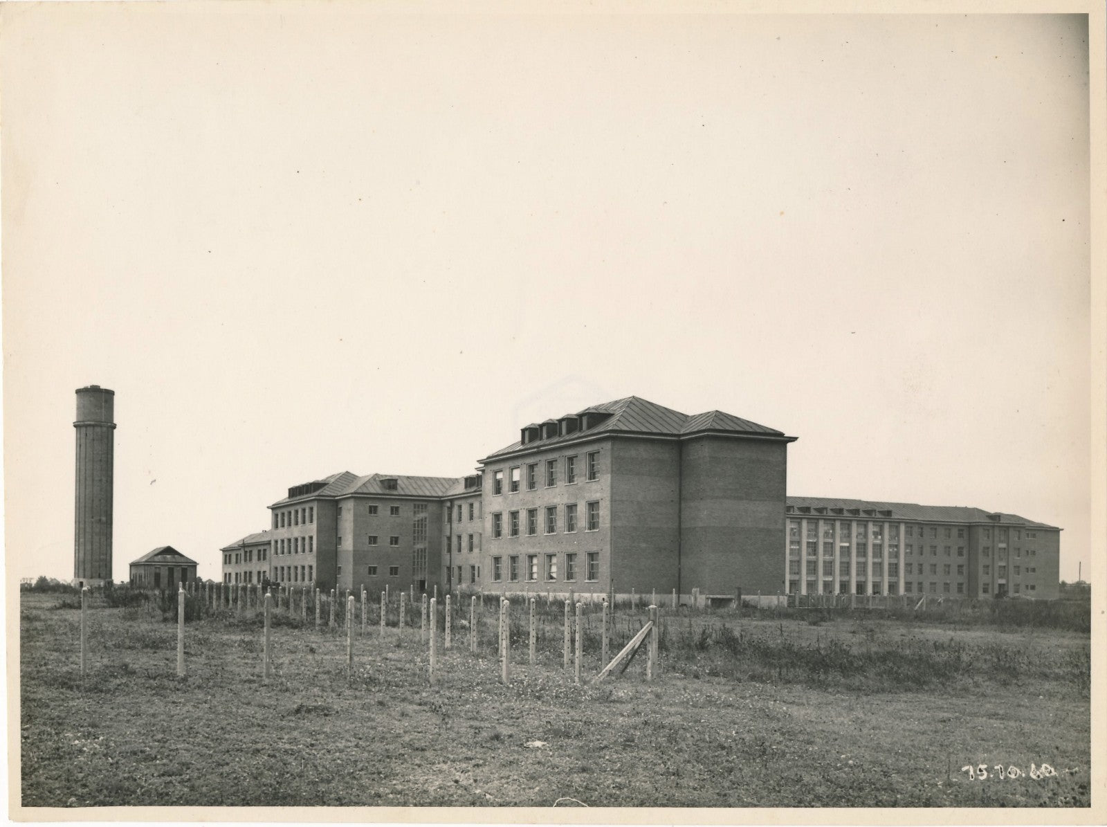 photo Bâtiment industriel Chevojon 3 tirages argentique époque 1940 architecture